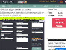 Tablet Screenshot of hochiminh-muine-taxi.com